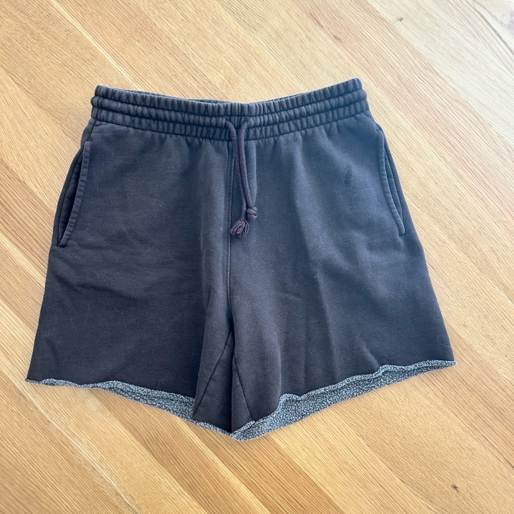 TNA Cozy Fleece Boyfriend Shorts